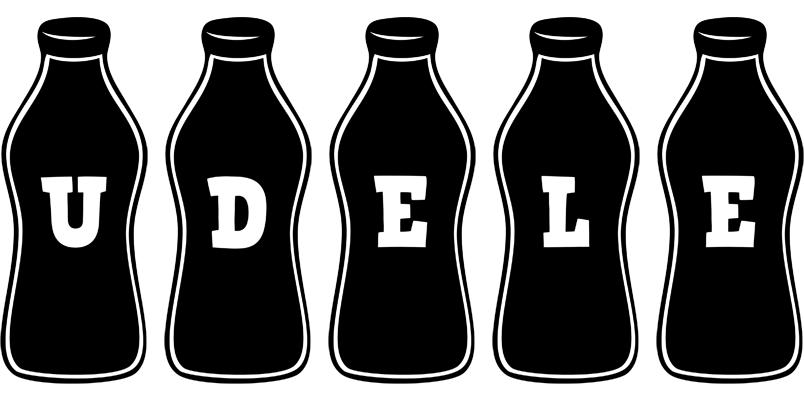 Udele bottle logo