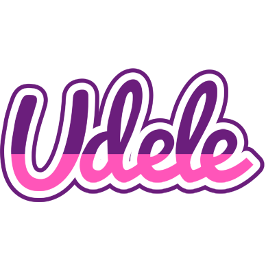 Udele cheerful logo