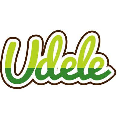 Udele golfing logo