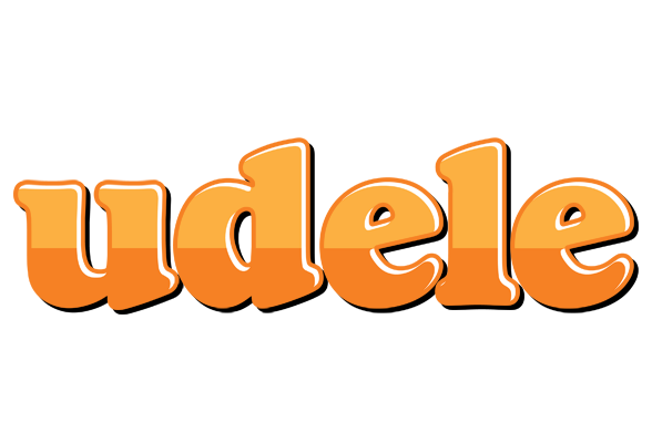 Udele orange logo