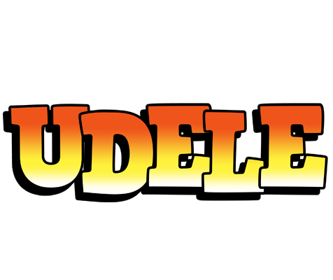 Udele sunset logo
