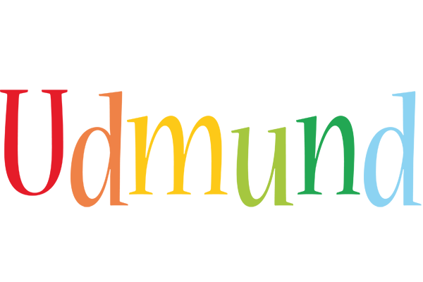 Udmund birthday logo