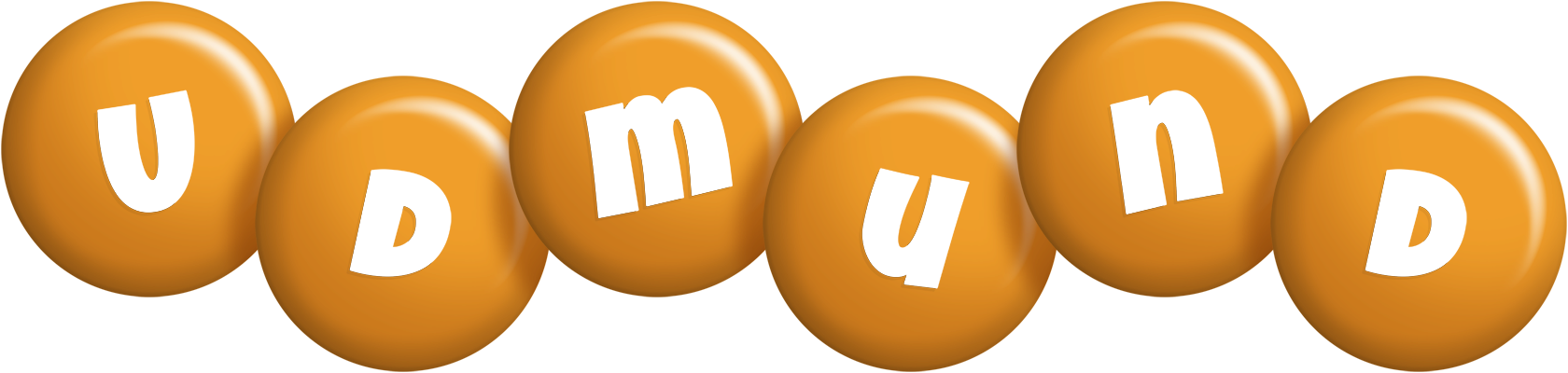 Udmund candy-orange logo
