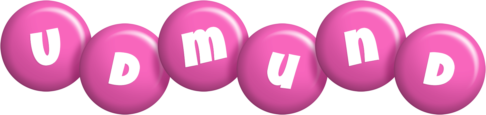 Udmund candy-pink logo