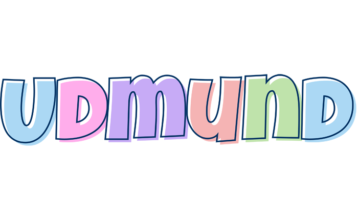Udmund pastel logo