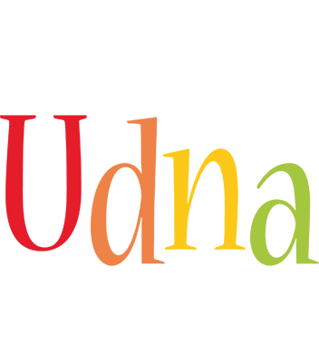 Udna birthday logo