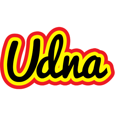 Udna flaming logo