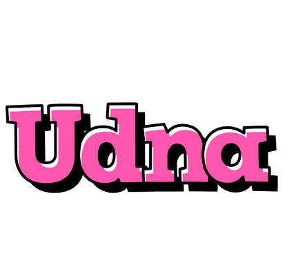 Udna girlish logo