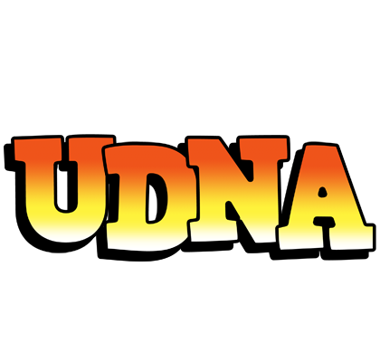 Udna sunset logo