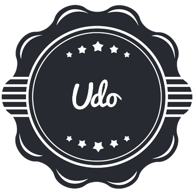 Udo badge logo