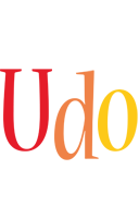 Udo birthday logo