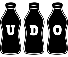 Udo bottle logo