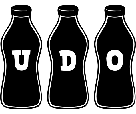 Udo bottle logo