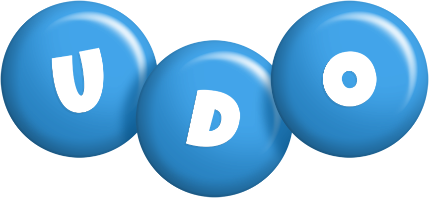 Udo candy-blue logo