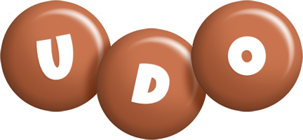 Udo candy-brown logo