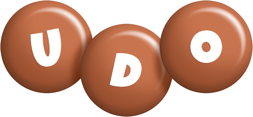 Udo candy-brown logo