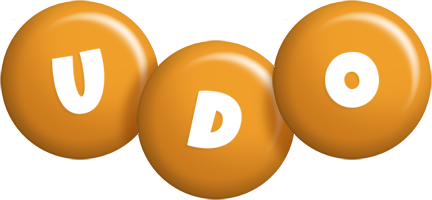 Udo candy-orange logo