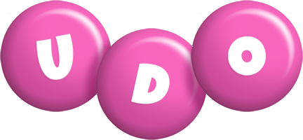 Udo candy-pink logo