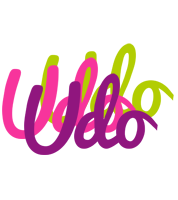 Udo flowers logo