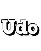 Udo snowing logo