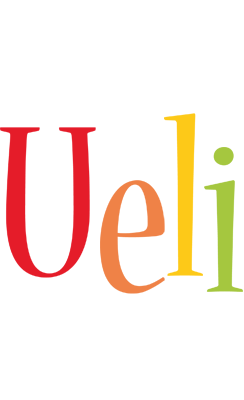 Ueli birthday logo