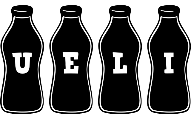 Ueli bottle logo
