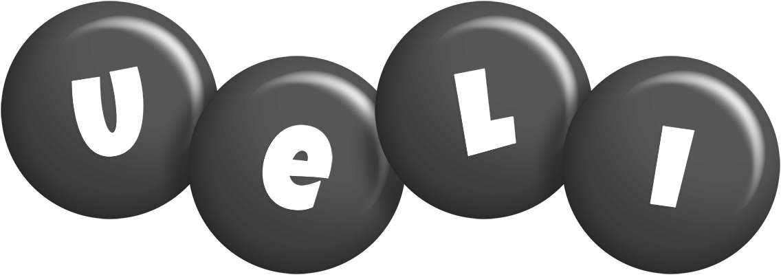 Ueli candy-black logo