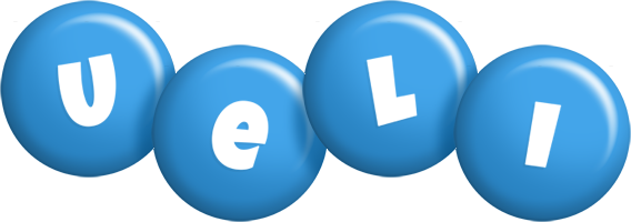 Ueli candy-blue logo