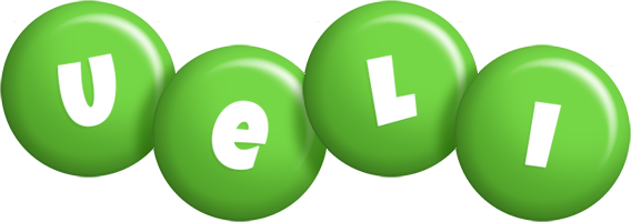 Ueli candy-green logo