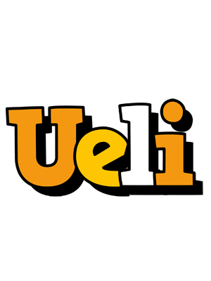 Ueli cartoon logo
