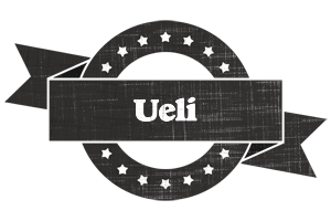 Ueli grunge logo