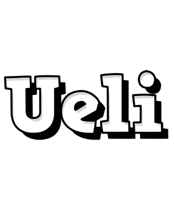 Ueli snowing logo