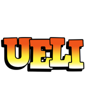 Ueli sunset logo