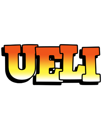 Ueli sunset logo