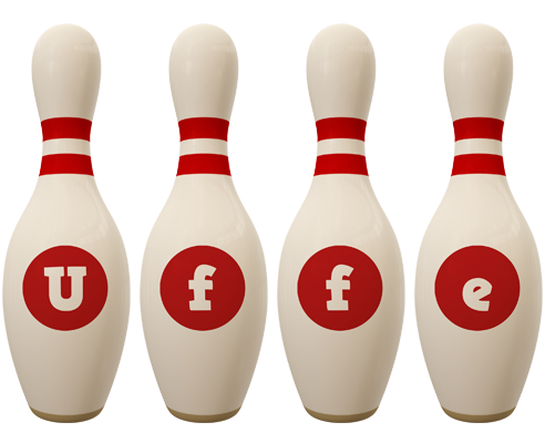 Uffe bowling-pin logo