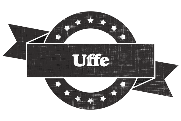Uffe grunge logo