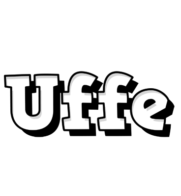 Uffe snowing logo