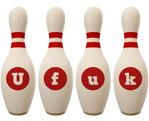 Ufuk bowling-pin logo