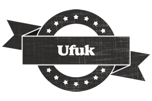 Ufuk grunge logo