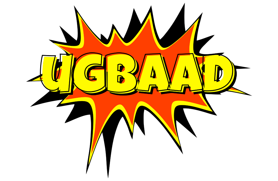 Ugbaad bazinga logo