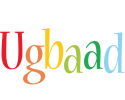 Ugbaad birthday logo