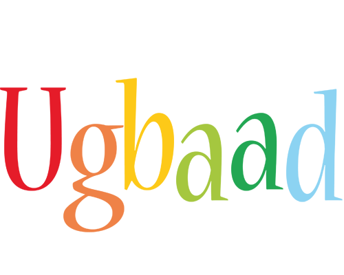 Ugbaad birthday logo
