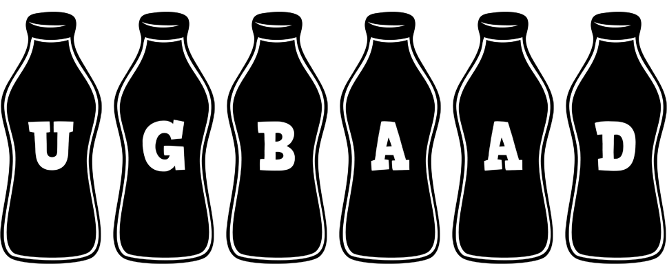 Ugbaad bottle logo