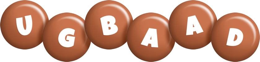 Ugbaad candy-brown logo