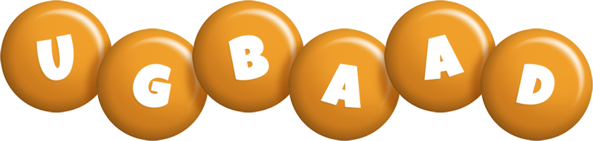 Ugbaad candy-orange logo