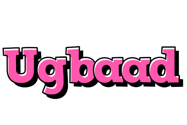 Ugbaad girlish logo