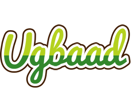 Ugbaad golfing logo