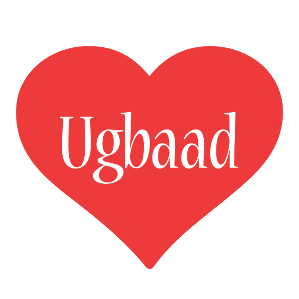 Ugbaad love logo