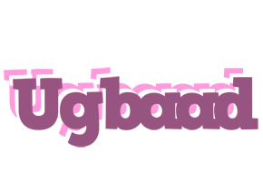 Ugbaad relaxing logo