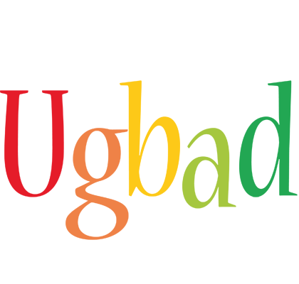 Ugbad birthday logo